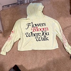 Small/medium cropped hoodie